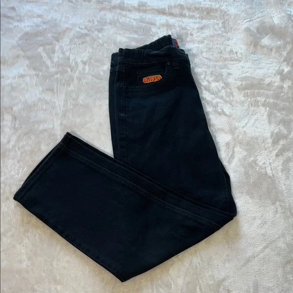 Y2K Empyre Black Baggy Skater 🛹 Loose Fit Streetwear Relaxed Grunge EUC SZ 28X26 - Picture 9 of 9